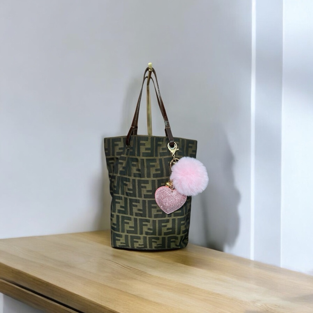 ‼️SOLD ‼️FENDI Zucca FF Top Handle Bag Vintage - PRE OWNED‼️SOLD‼️
